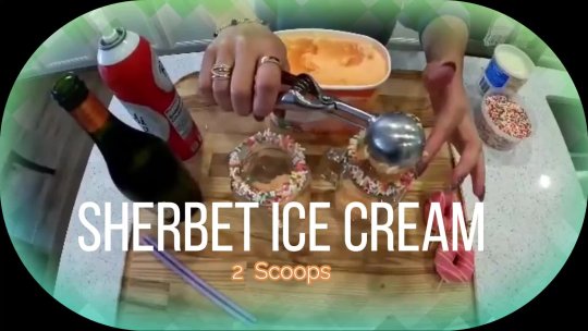 Sabor & Style Sherbet Ice Cream Float