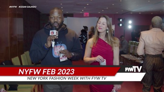 NYFW FEB 2023 Fashion Week Interviews